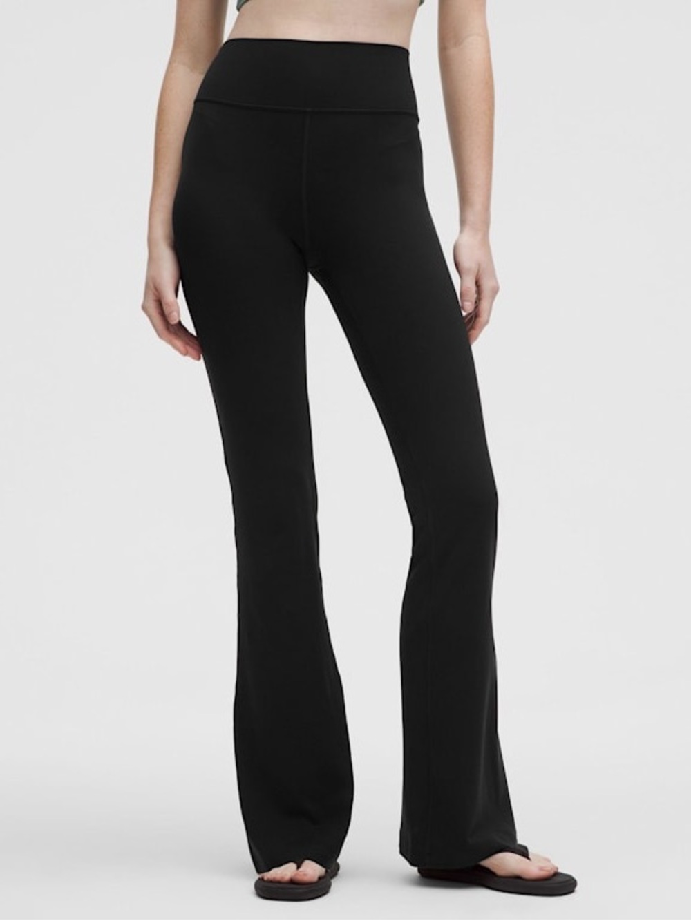 lululemon athletica Black Boot-Cut Flare Leggings